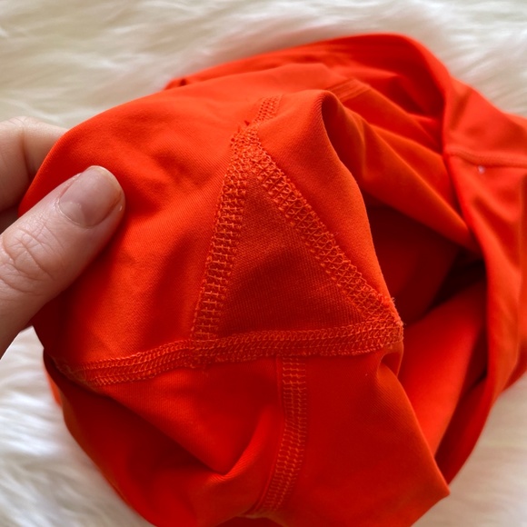 OLD NAVY High-Waisted Orange Bike Shorts - Picture 9 of 11